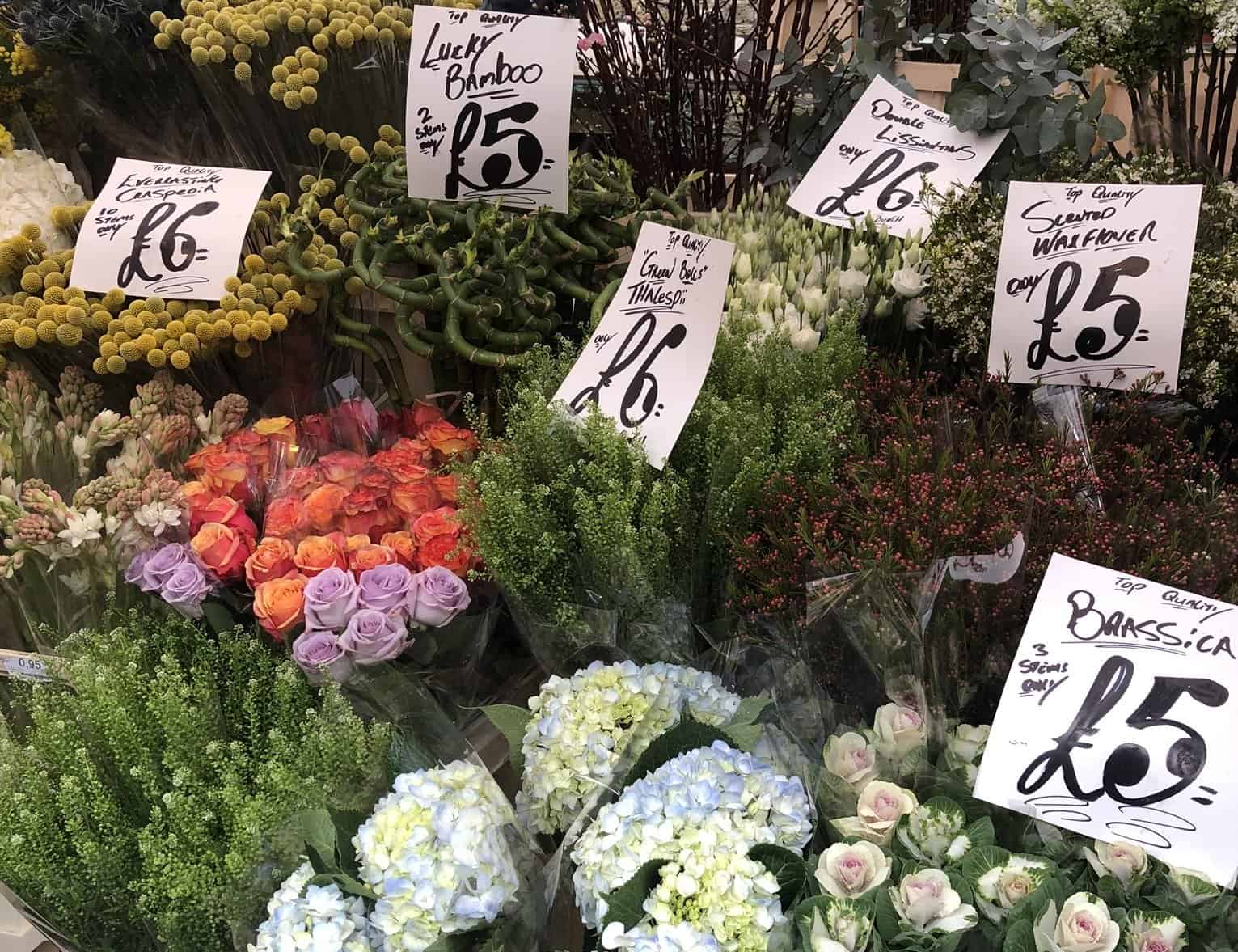 Columbia Road Flower Market London London Area Guide Sophie's Suitcase