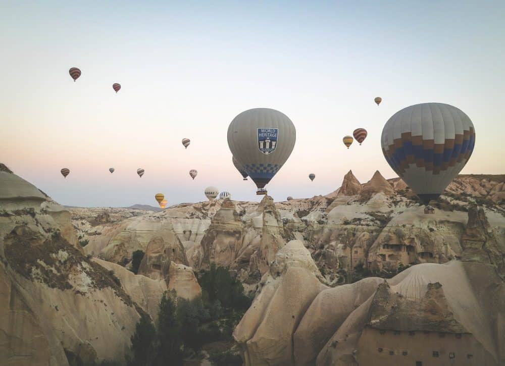 Hot Air Balloon Cappadocia Turkey Itinerary