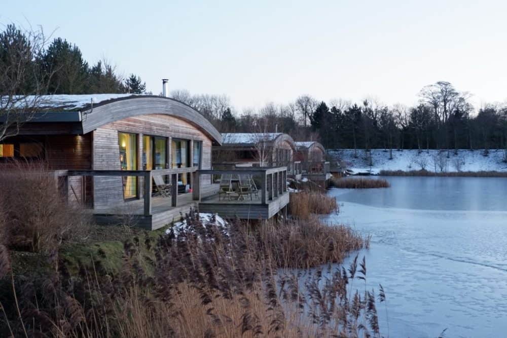 Log cabins with hot tubs in the UK