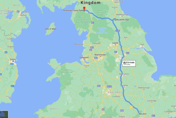scotland road trip map